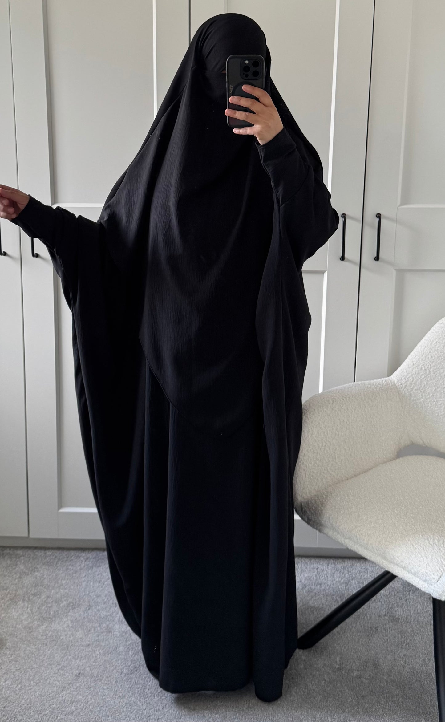 Abaya & Khimar Set Khadija adult (jazz)