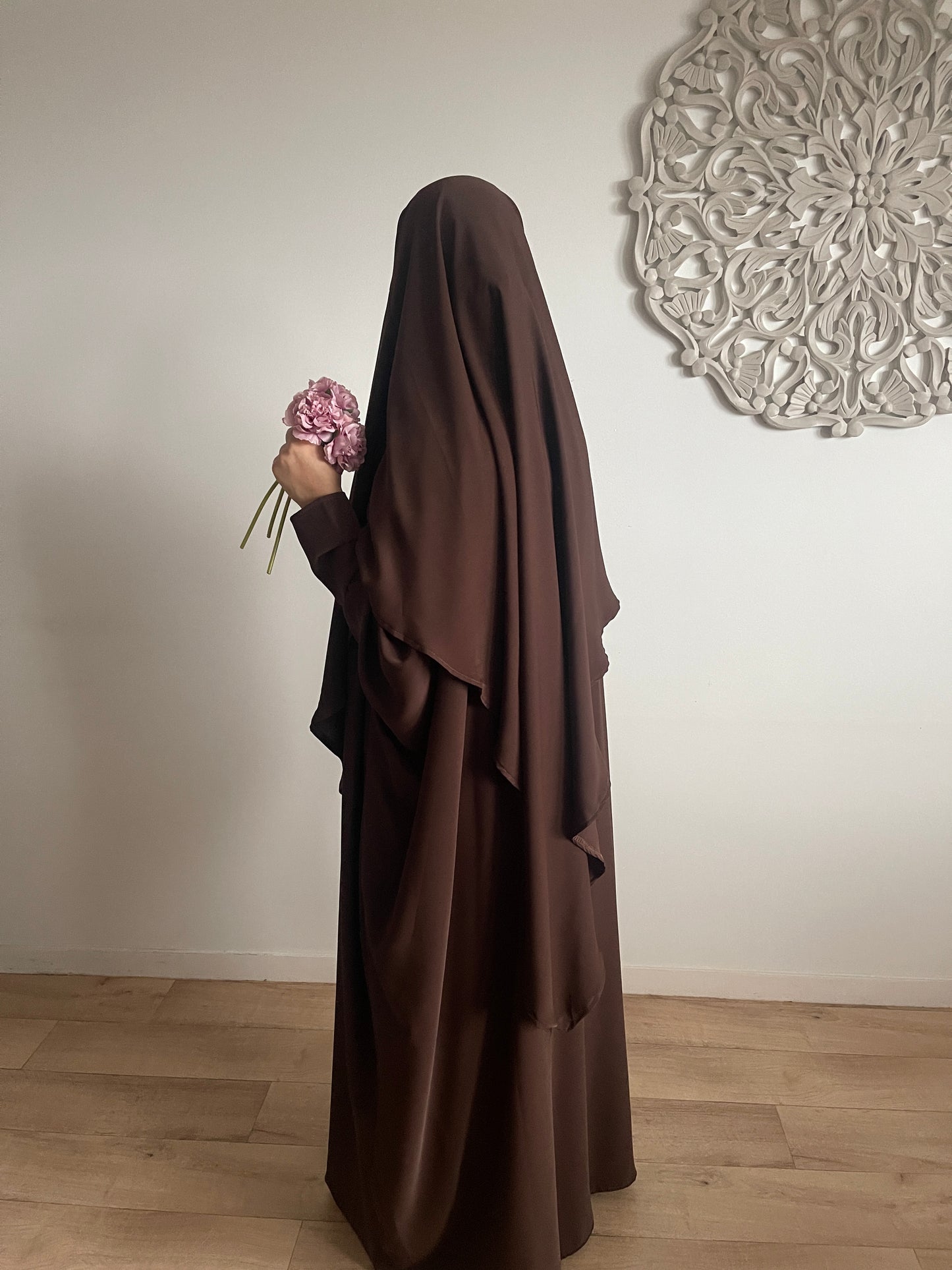 Abaya & Khimar Set KHADIJA(Madina Silk)