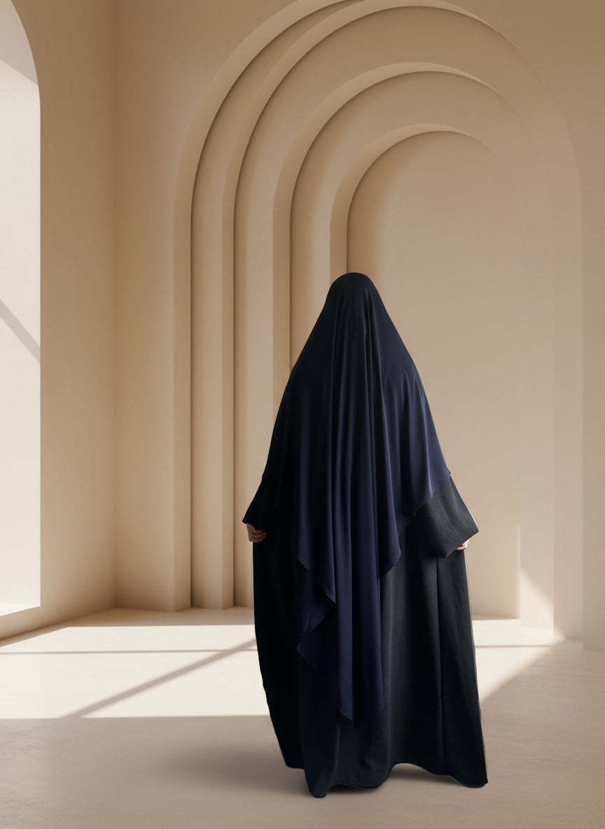 Maxi Jersey Khimar - Premium Khimar Hijab - Modest Jersey Khimar