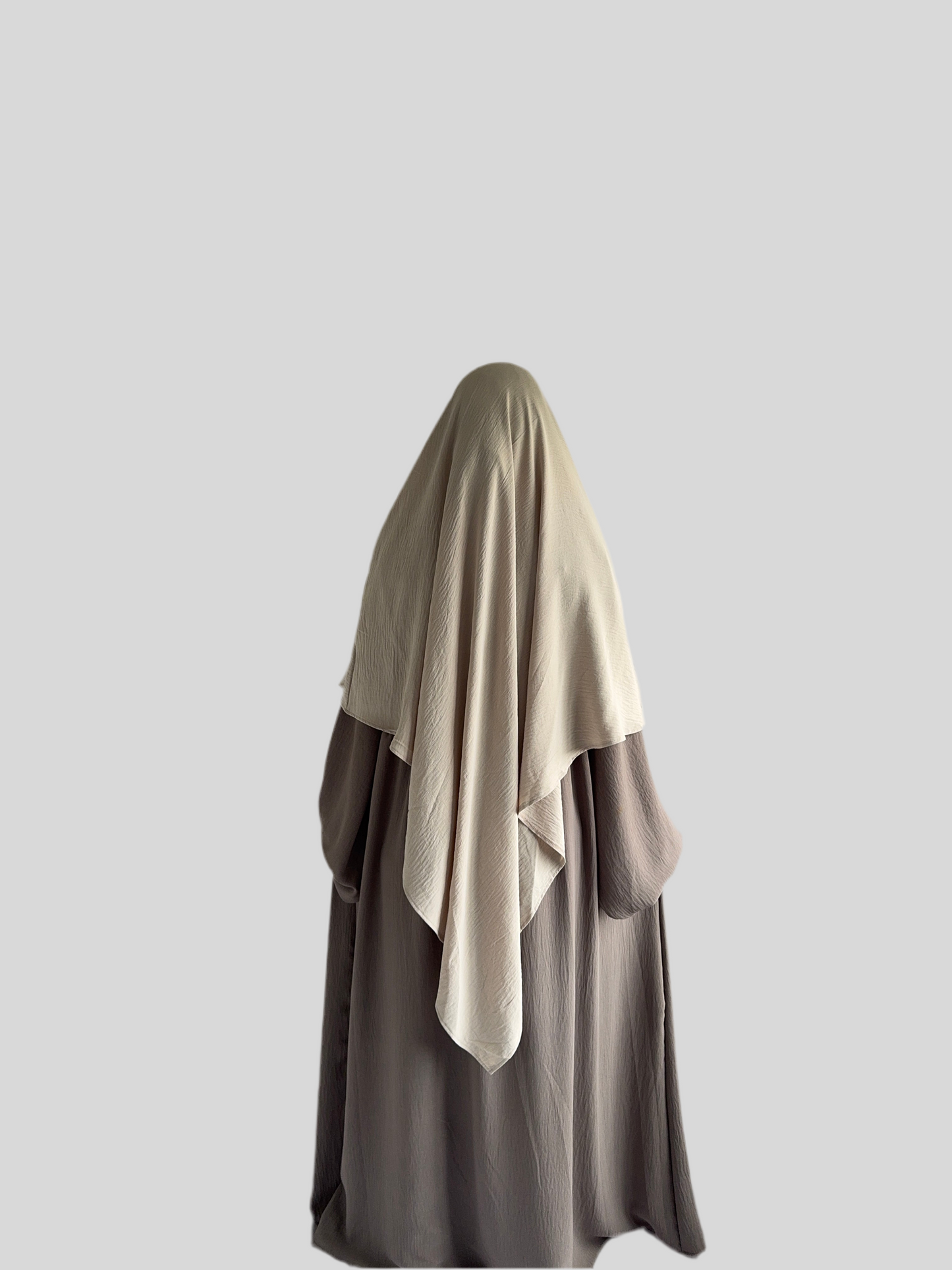 Clay Crepe Khimar