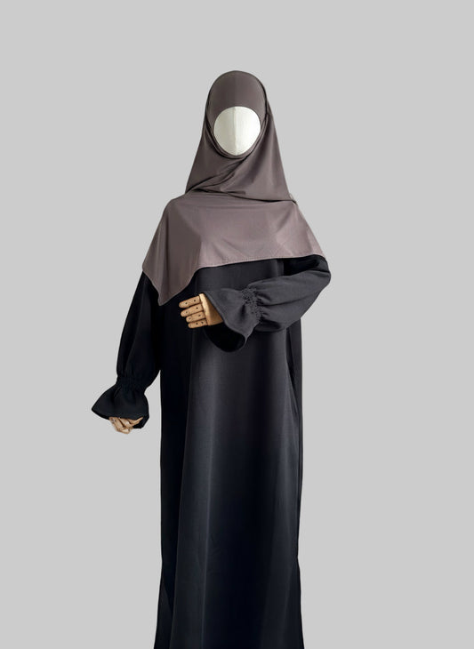 Winter Abaya Dress – Thick Fabric Abaya – Warm Winter Abaya
