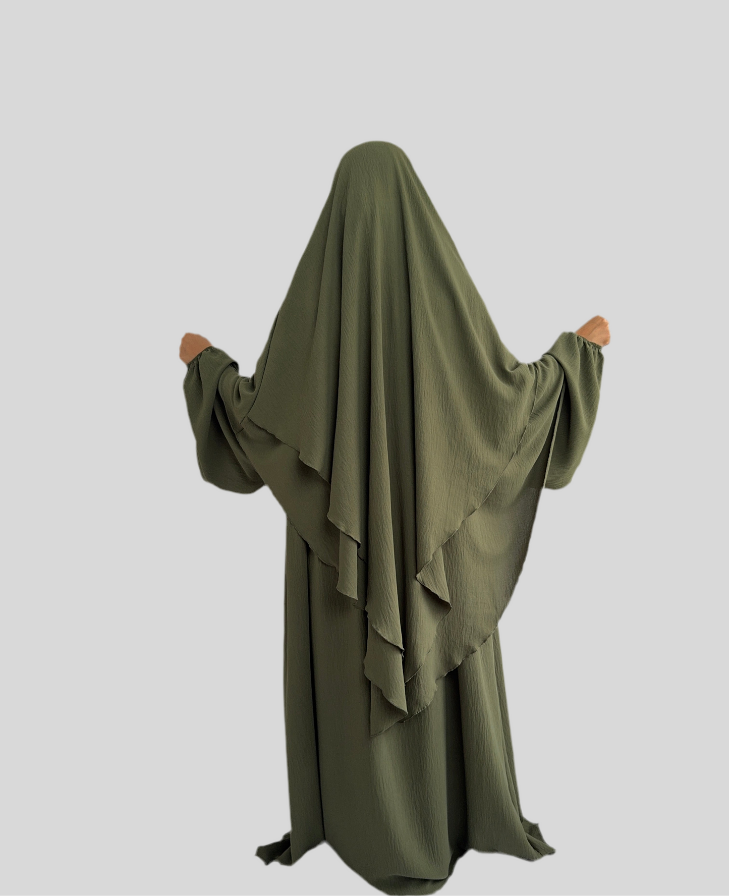 Kaki Abaya & Khimar Set ASSIYA
