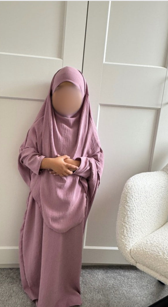 Abaya & Khimar Set KHADIJA - Jazz Abaya for Girls