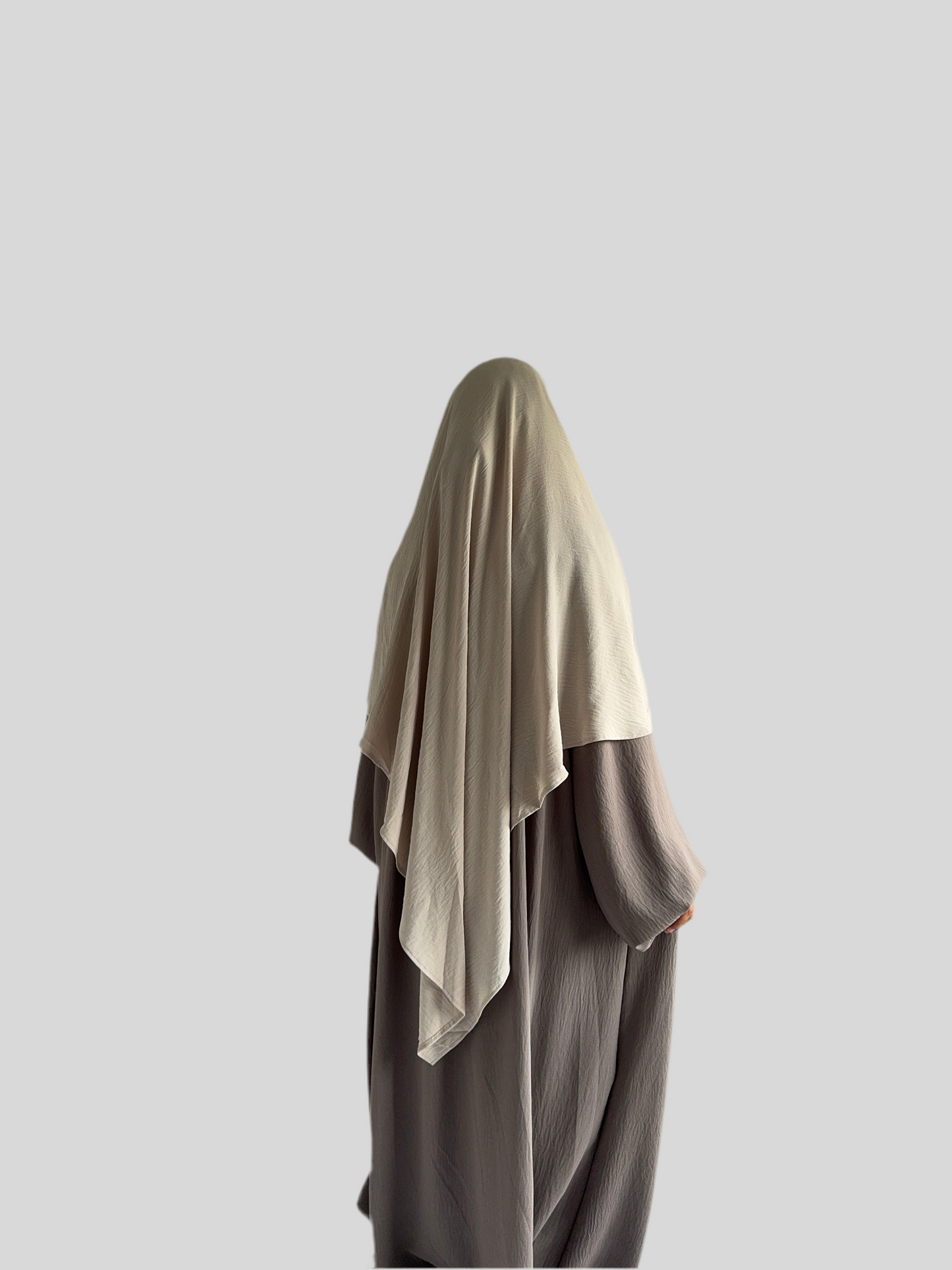 Clay Crepe Khimar