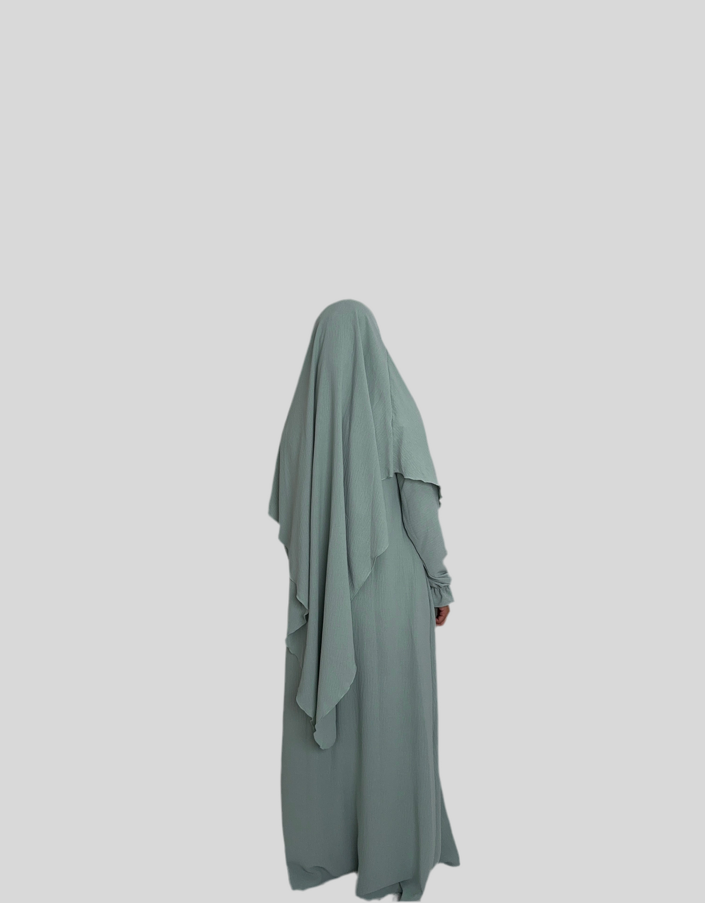 Mint Abaya & Khimar Set Mariya