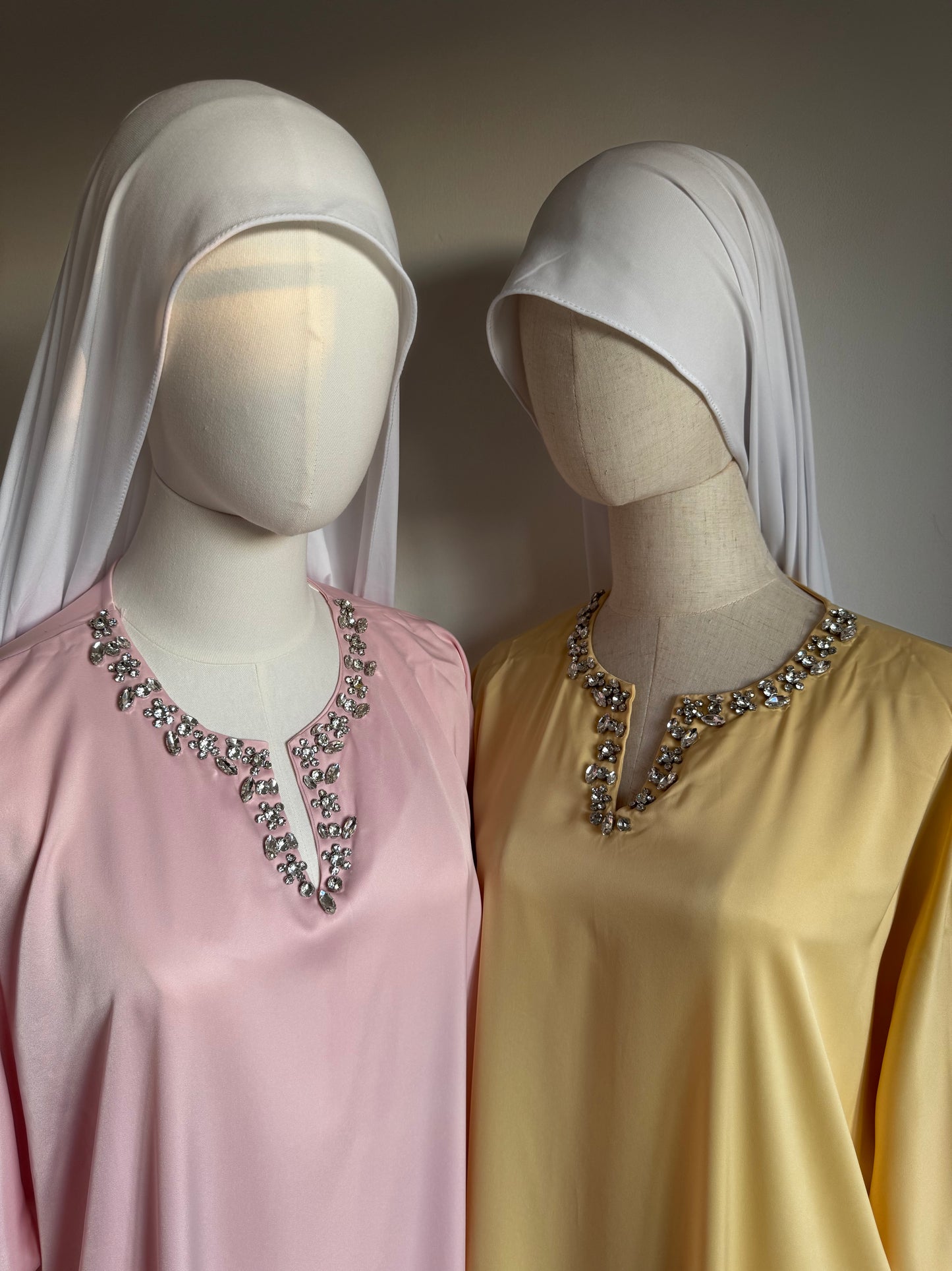 Yellow Elegant Abaya ALYA