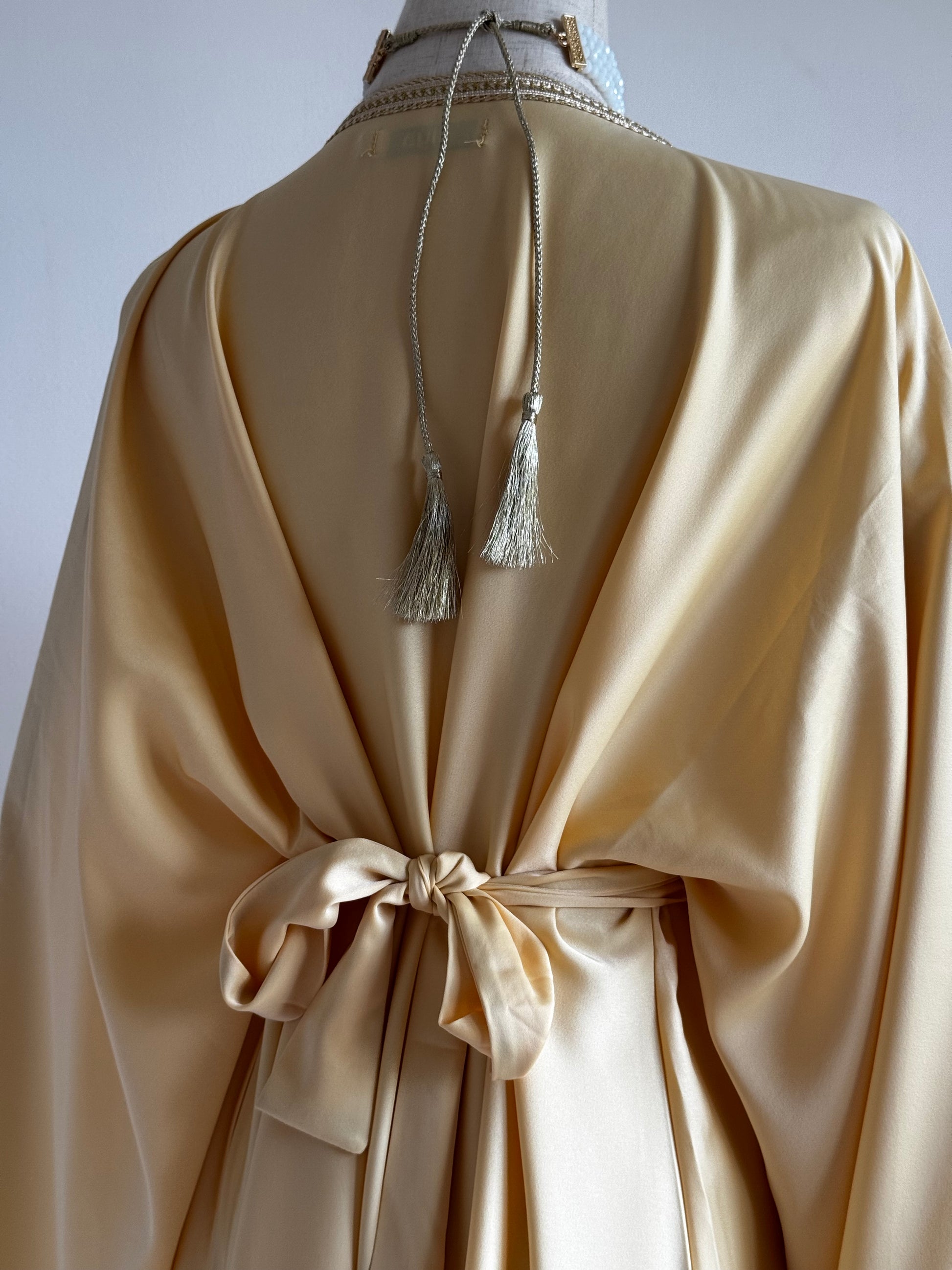 Yellow Moroccan Caftan - Caftan ALYA Dress - Elegant Moroccan Dress