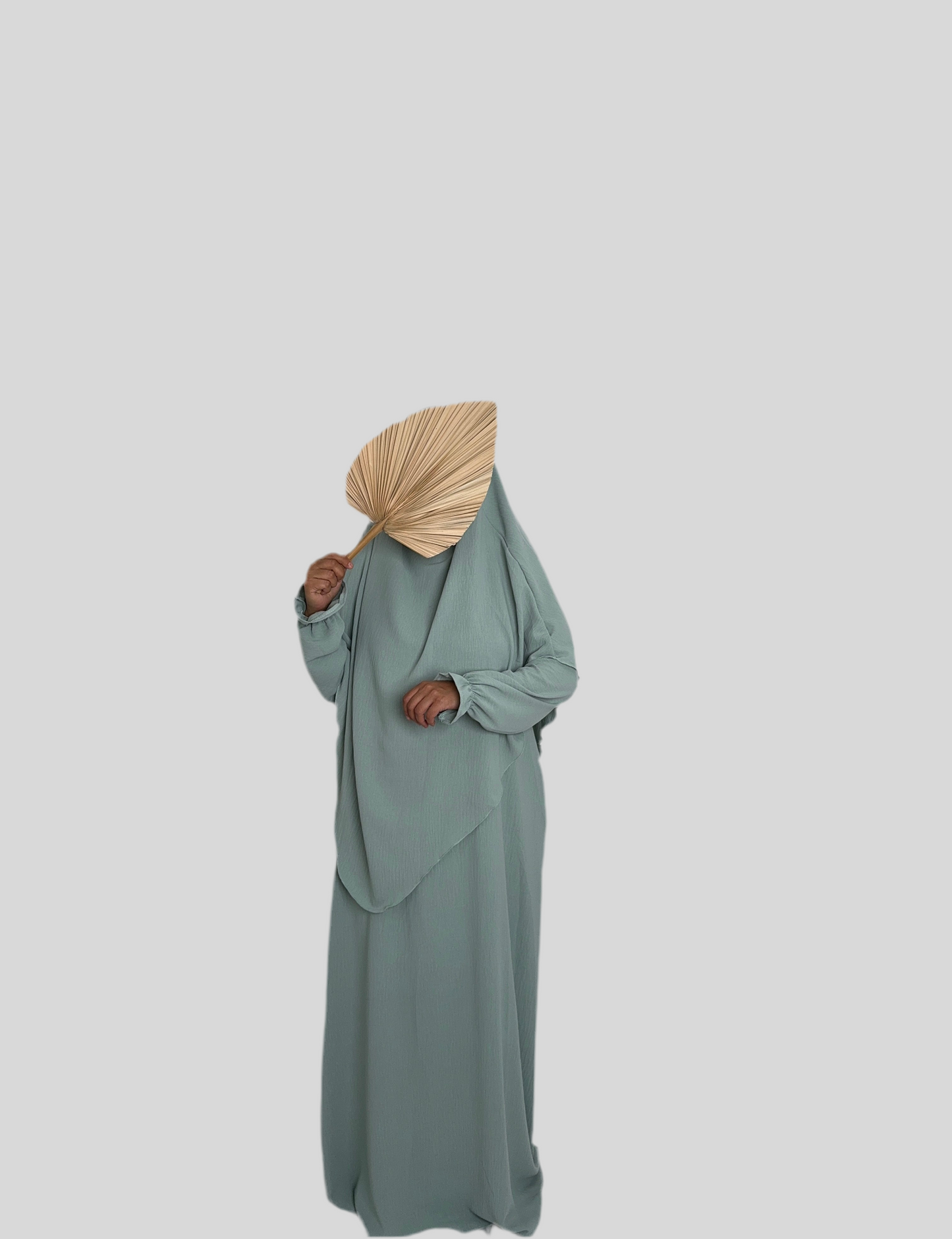 Mint Abaya & Khimar Set Mariya