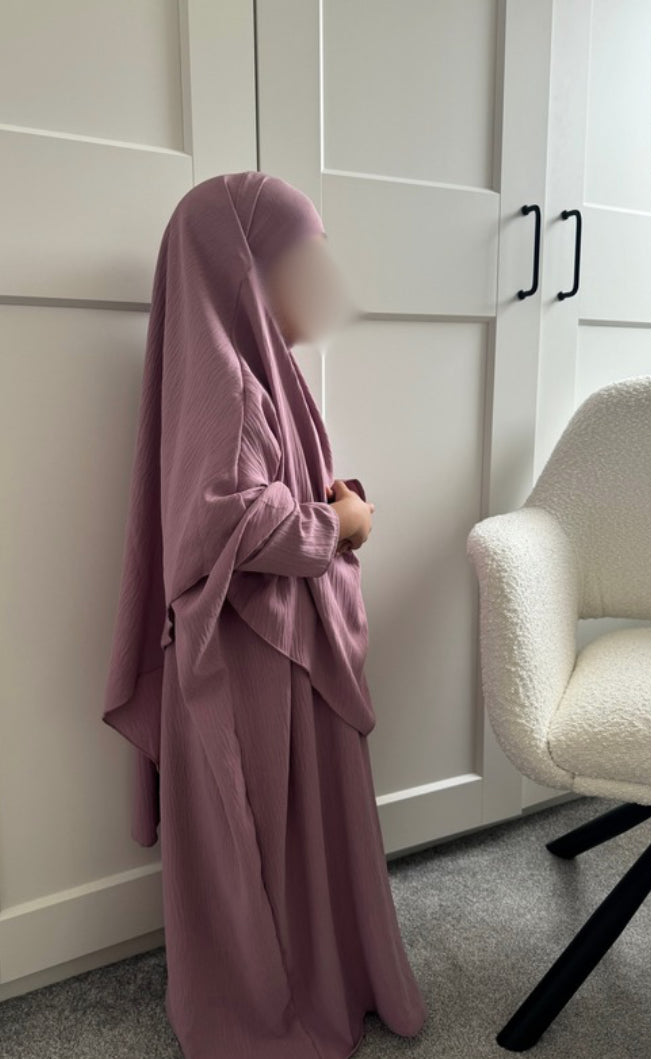 Abaya & Khimar Set KHADIJA - Jazz Abaya for Girls