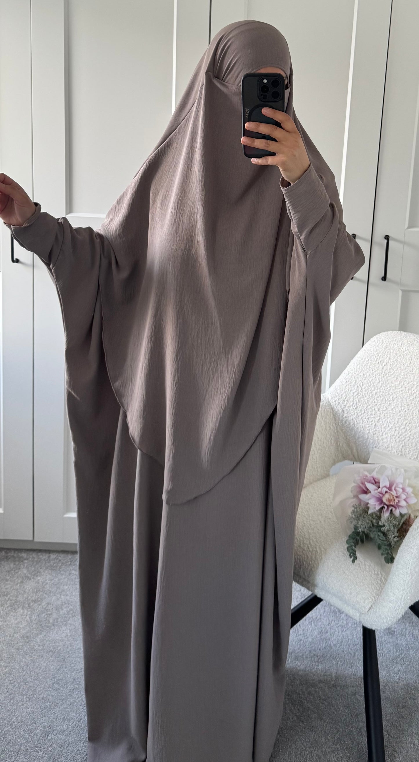 Abaya & Khimar Set Khadija adult (jazz)