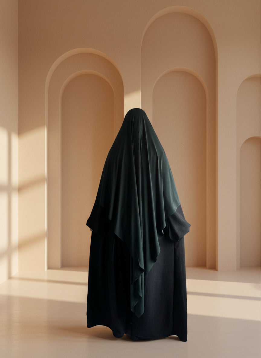 Maxi Jersey Khimar - Premium Khimar Hijab - Modest Jersey Khimar