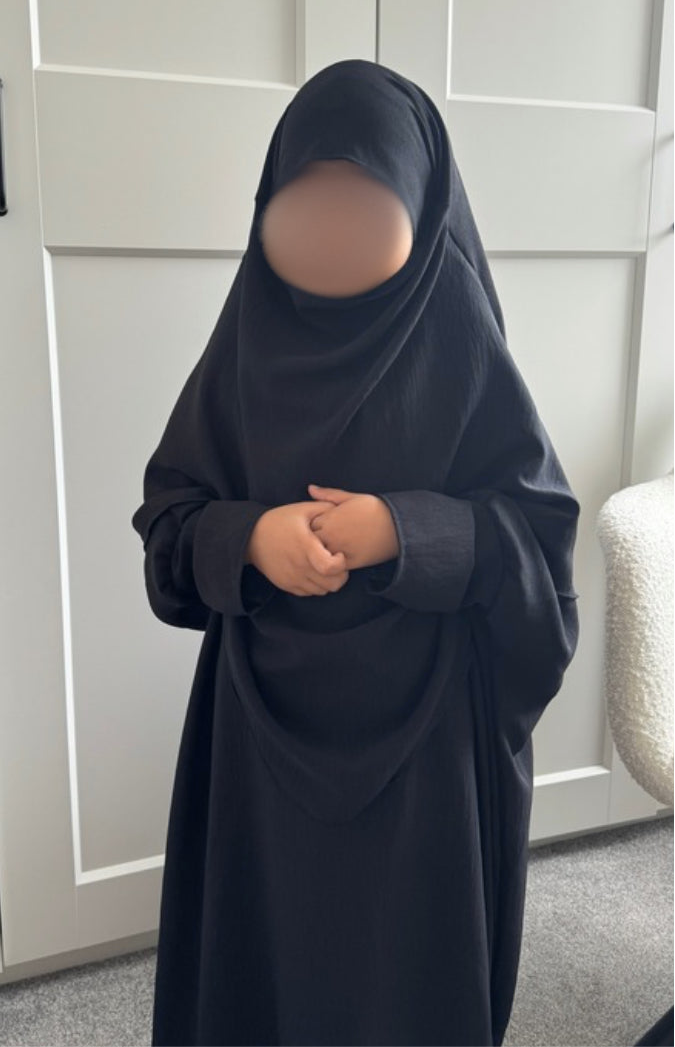 Abaya & Khimar Set KHADIJA - Jazz Abaya for Girls