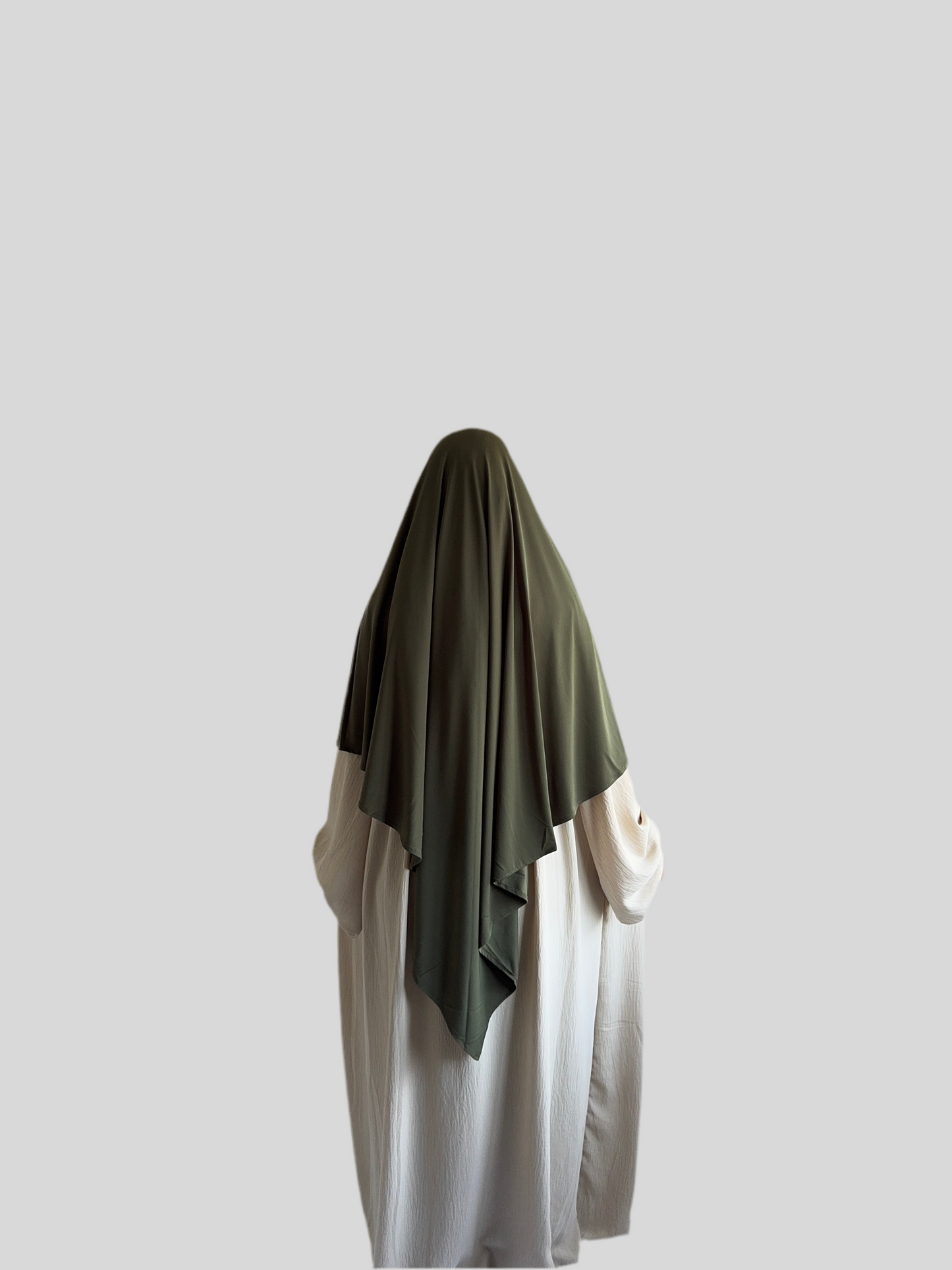 Regular Kaki Premium Jersey Khimar