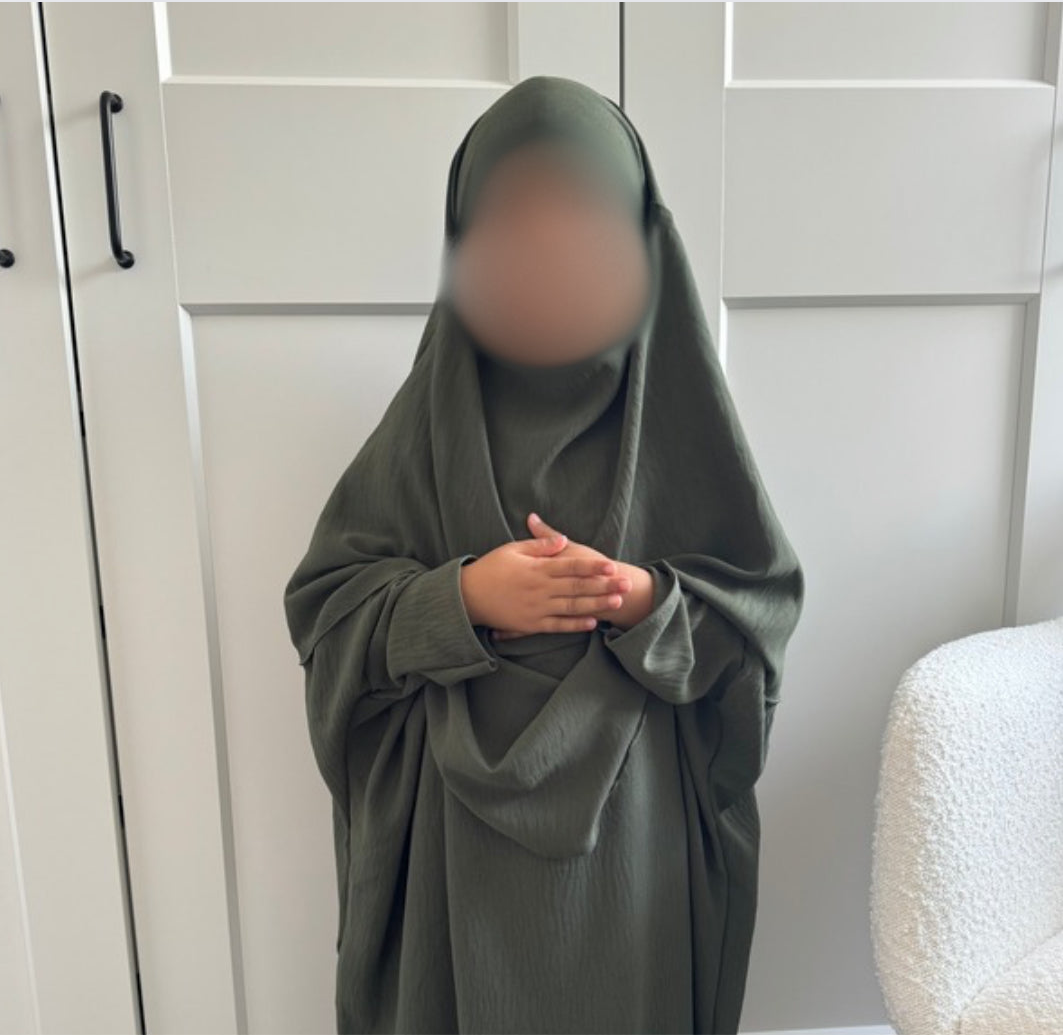 Abaya & Khimar Set KHADIJA - Jazz Abaya for Girls