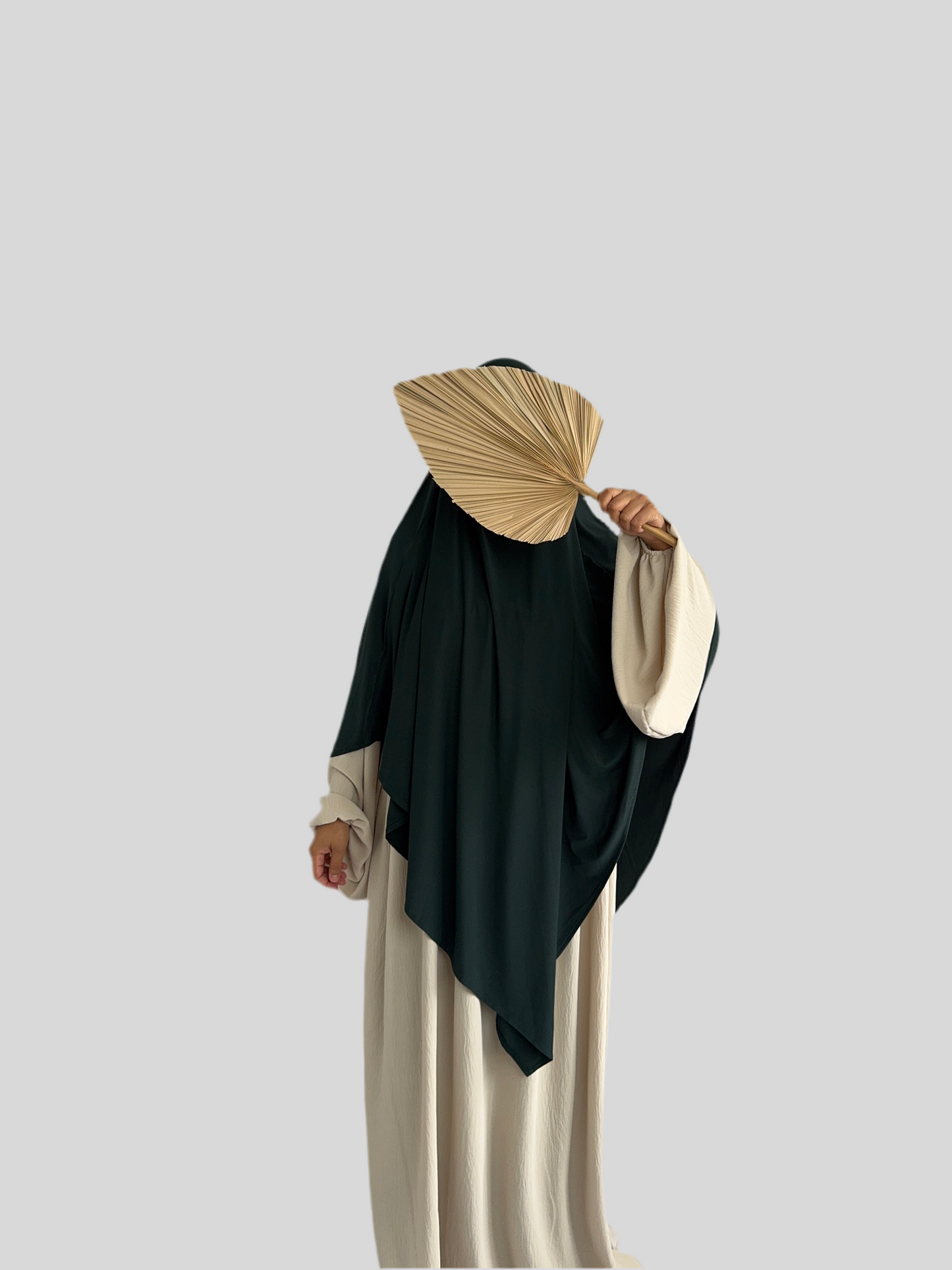 Premium Jersey Khimar Dark Green