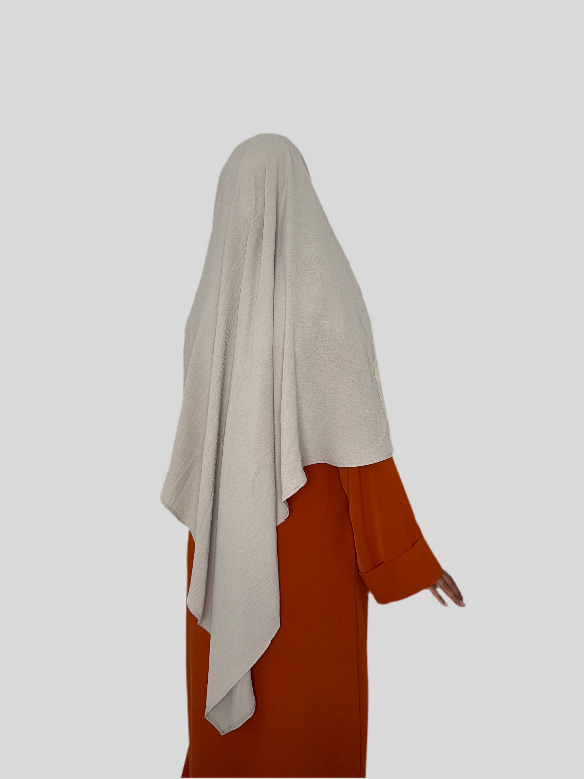 Orange Abaya Madina - Modest Orange Abaya