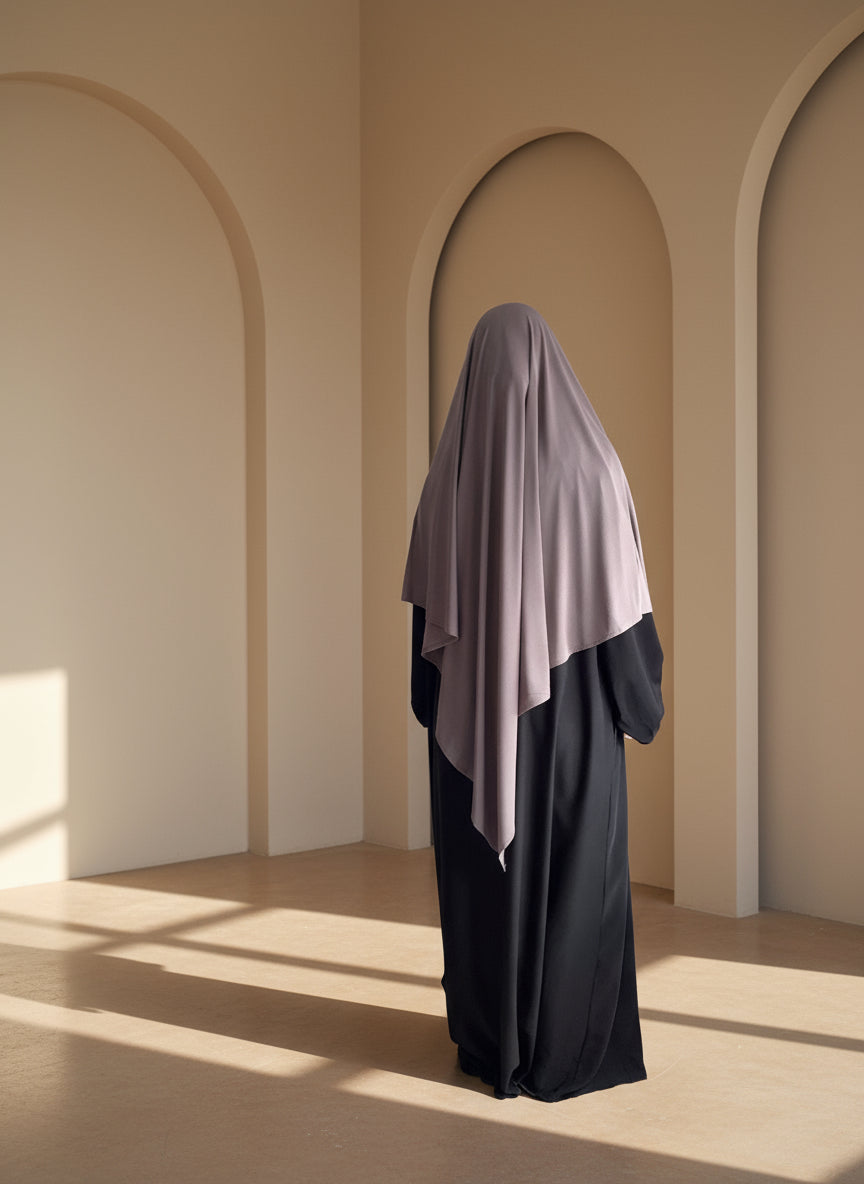 Aisha Silk Abaya – Medina Silk Abaya – Modest Silk Dress