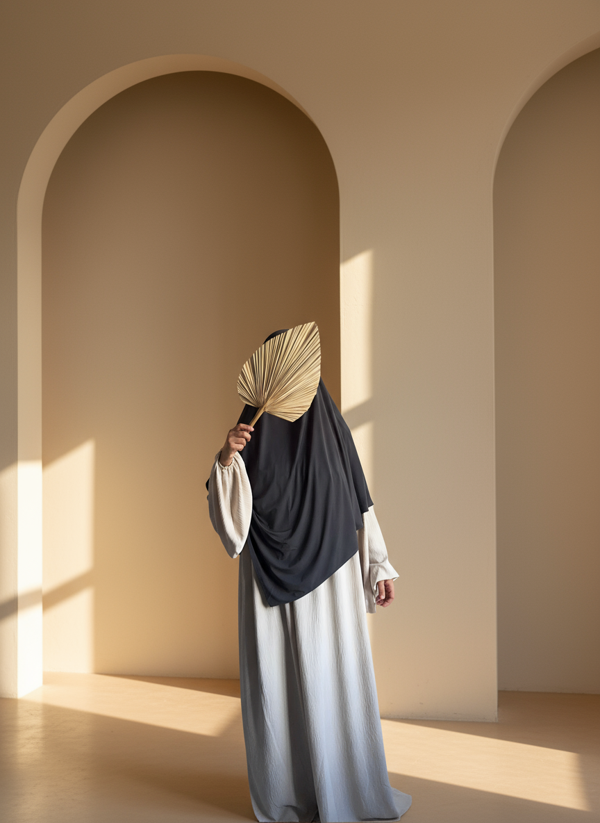 Premium Jersey Khimar - Jersey Khimar Hijab - Modest Jersey Scarf