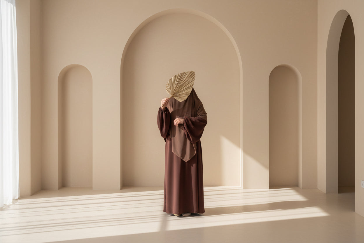 Bamboo jersey khimar