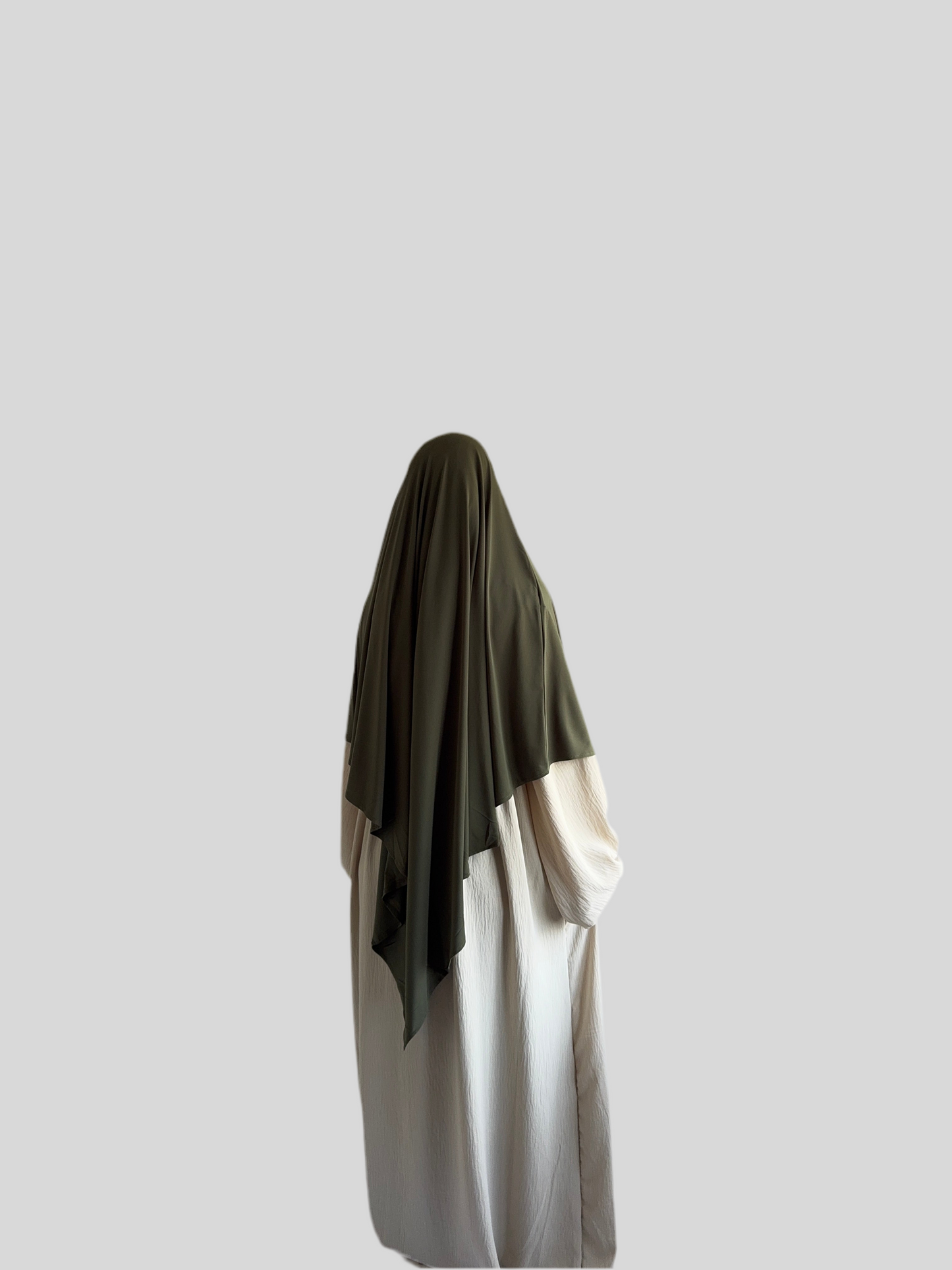 Regular Kaki Premium Jersey Khimar