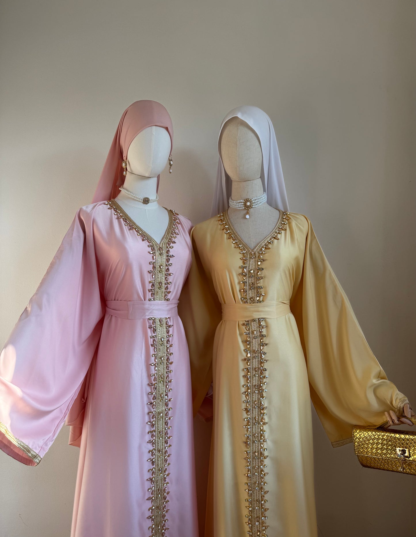 Pink Moroccan Caftan ALYA