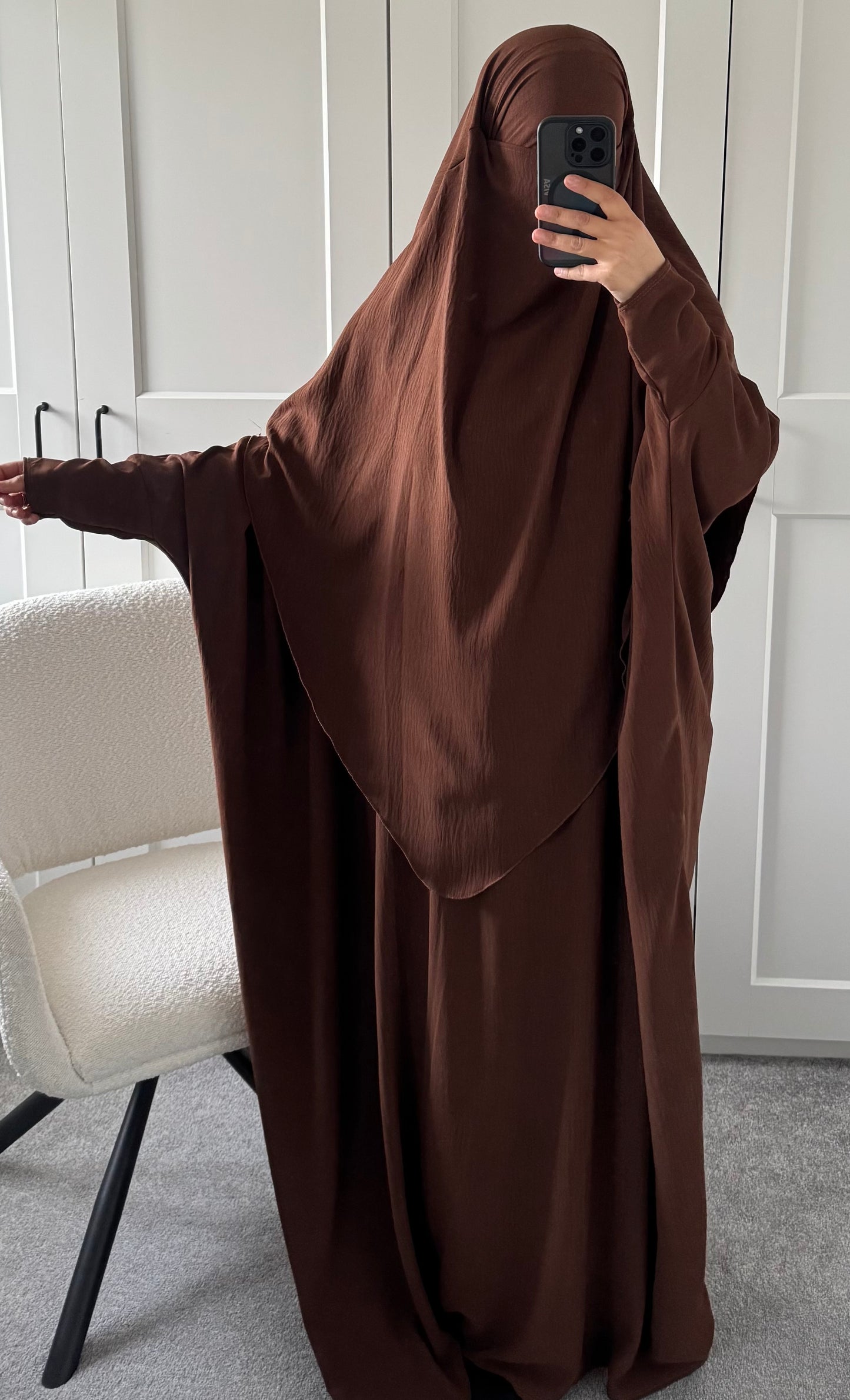 Abaya & Khimar Set Khadija adult (jazz)