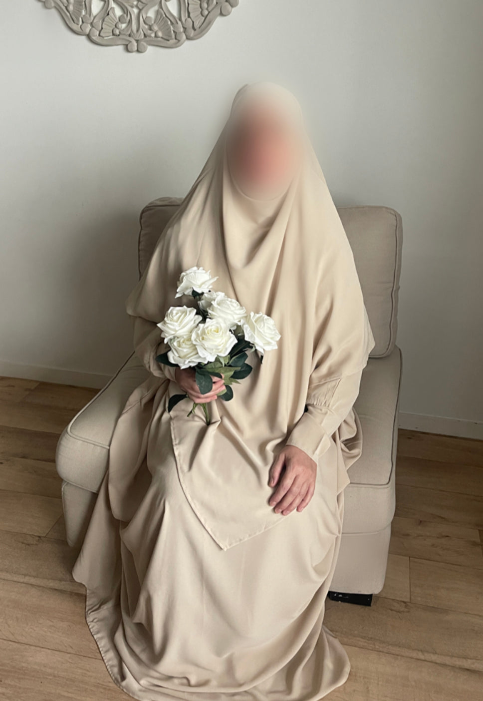 Abaya & Khimar Set KHADIJA(Madina Silk)