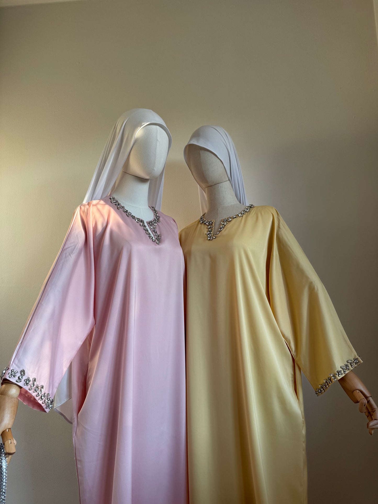 Yellow Elegant Abaya ALYA
