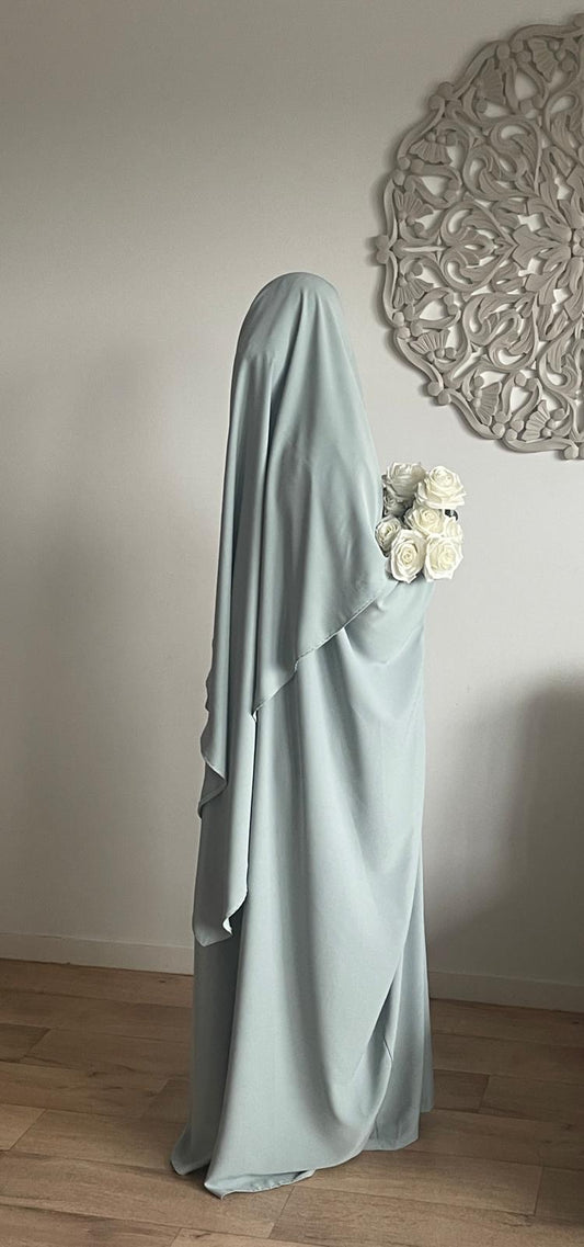 « Exploring the Elegance of Khimar: A Closer Look at Three Distinct Styles"