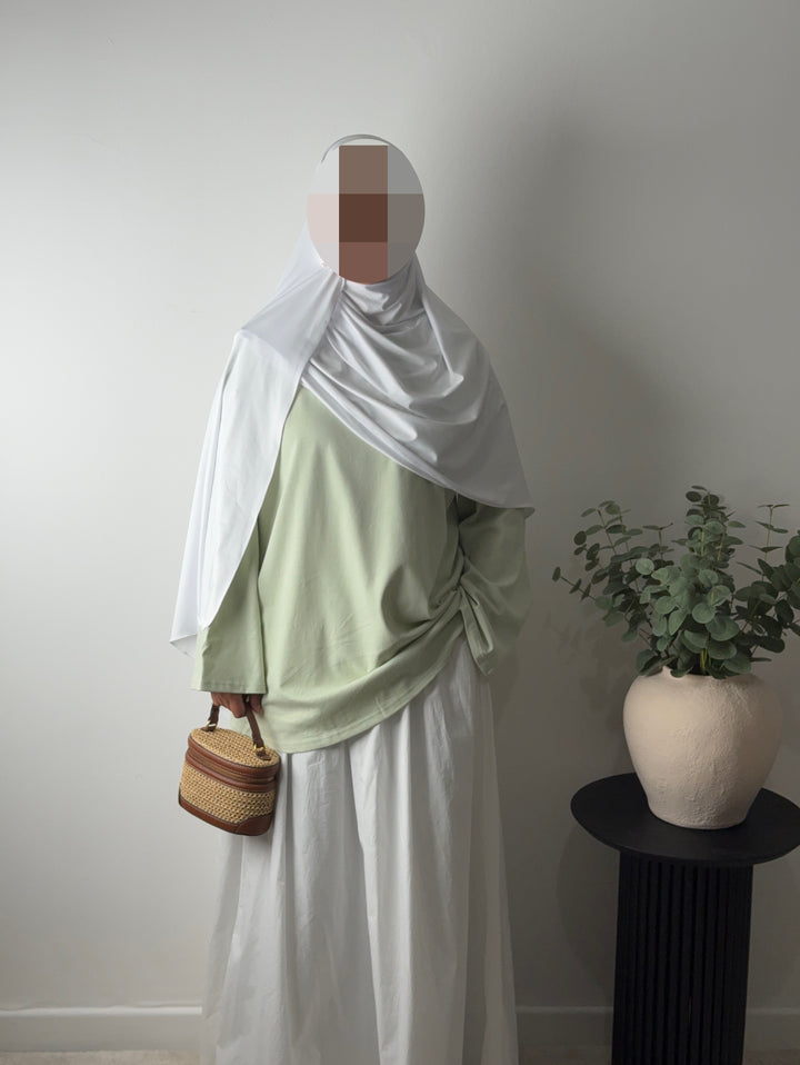 Oversized Modest Top 100% cotton