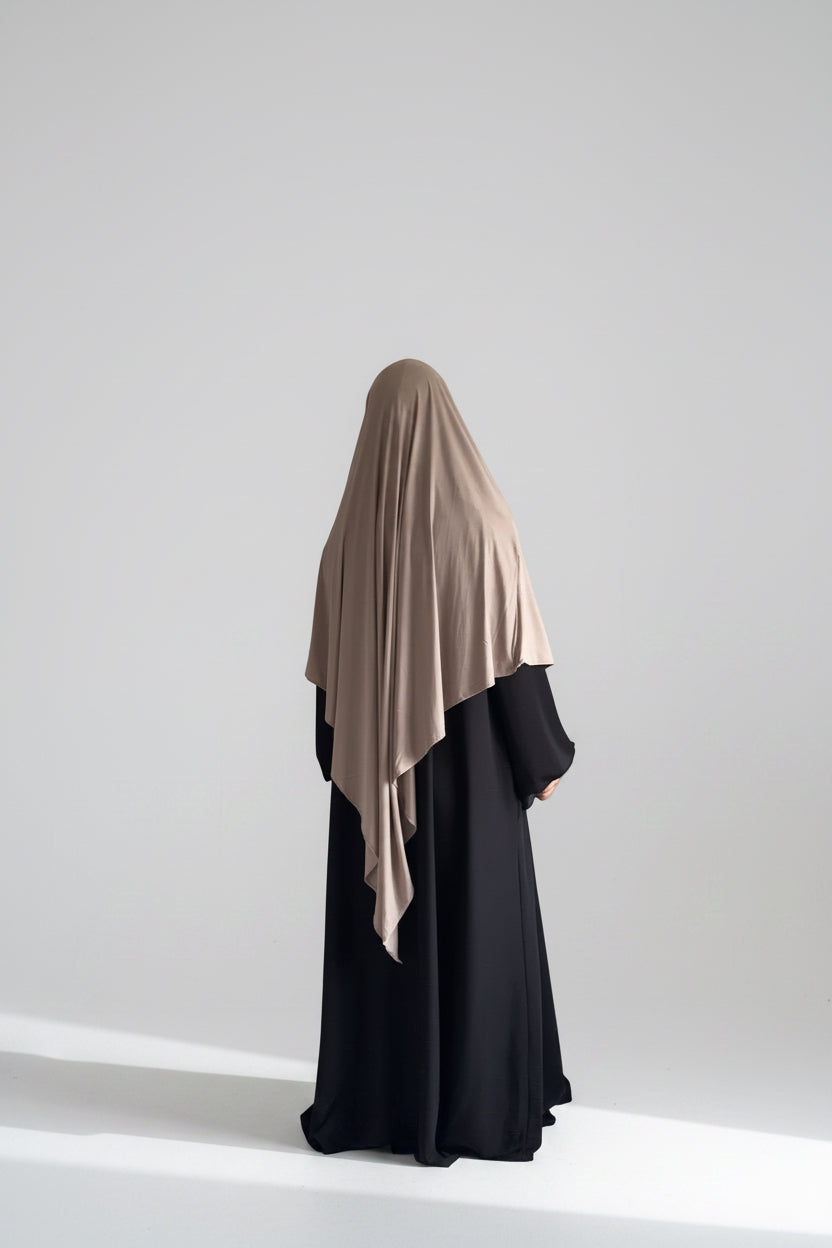 Everyday Bamboo Jersey Khimar – Lightweight, Breathable &amp; Comfortable