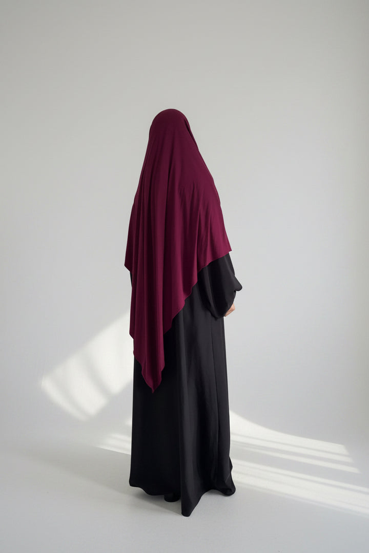 Everyday Bamboo Jersey Khimar – Lightweight, Breathable &amp; Comfortable