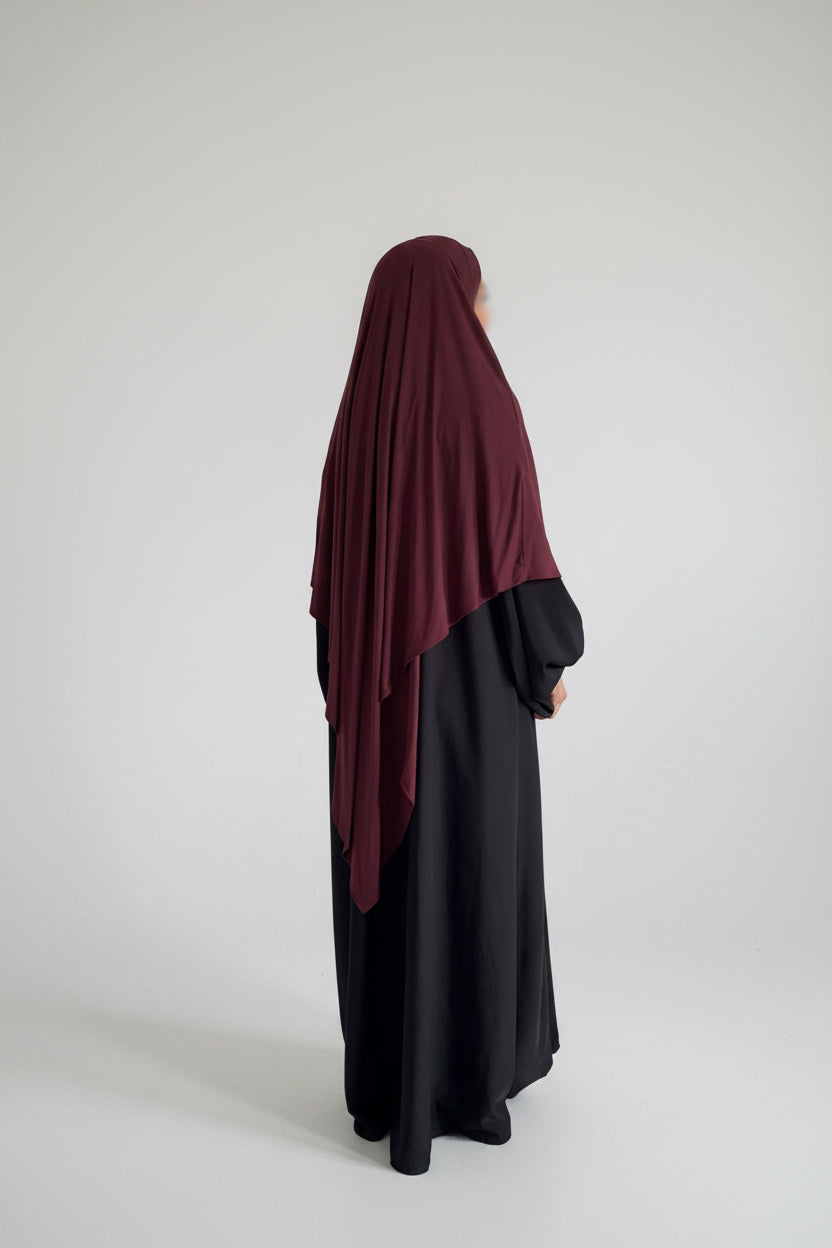 Everyday Bamboo Jersey Khimar – Lightweight, Breathable & Comfortable