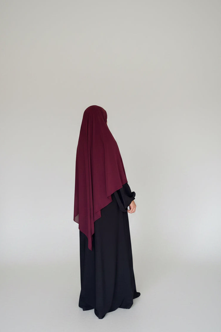 Premium Jersey Khimar – Everyday Elegance &amp; Structured Comfort