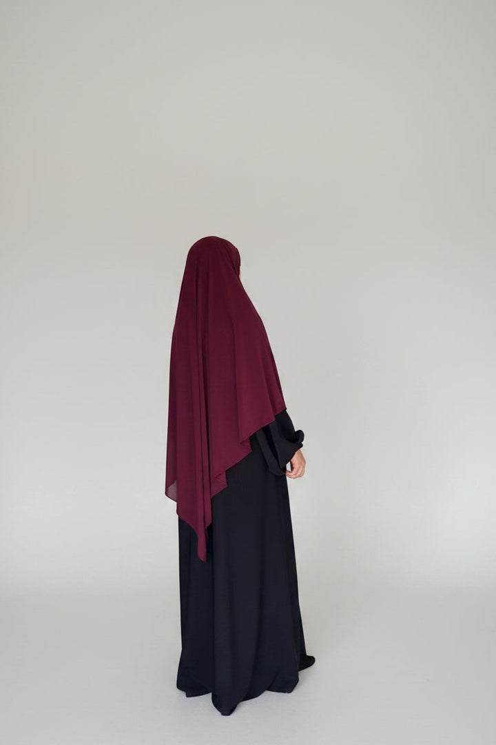 Premium Jersey Khimar – Everyday Elegance &amp; Structured Comfort