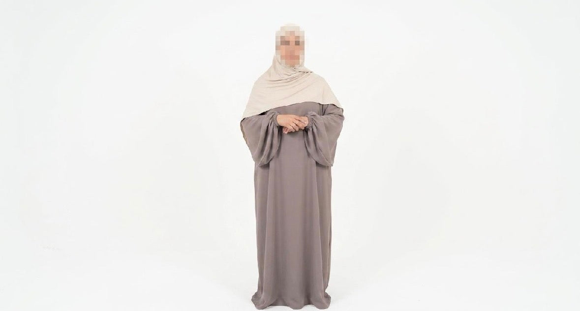 Aisha Balloon Sleeve Abaya