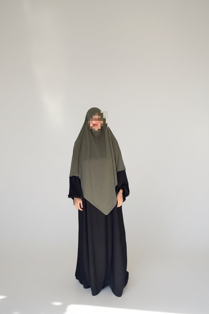 Premium Jersey Khimar – Everyday Elegance &amp; Structured Comfort