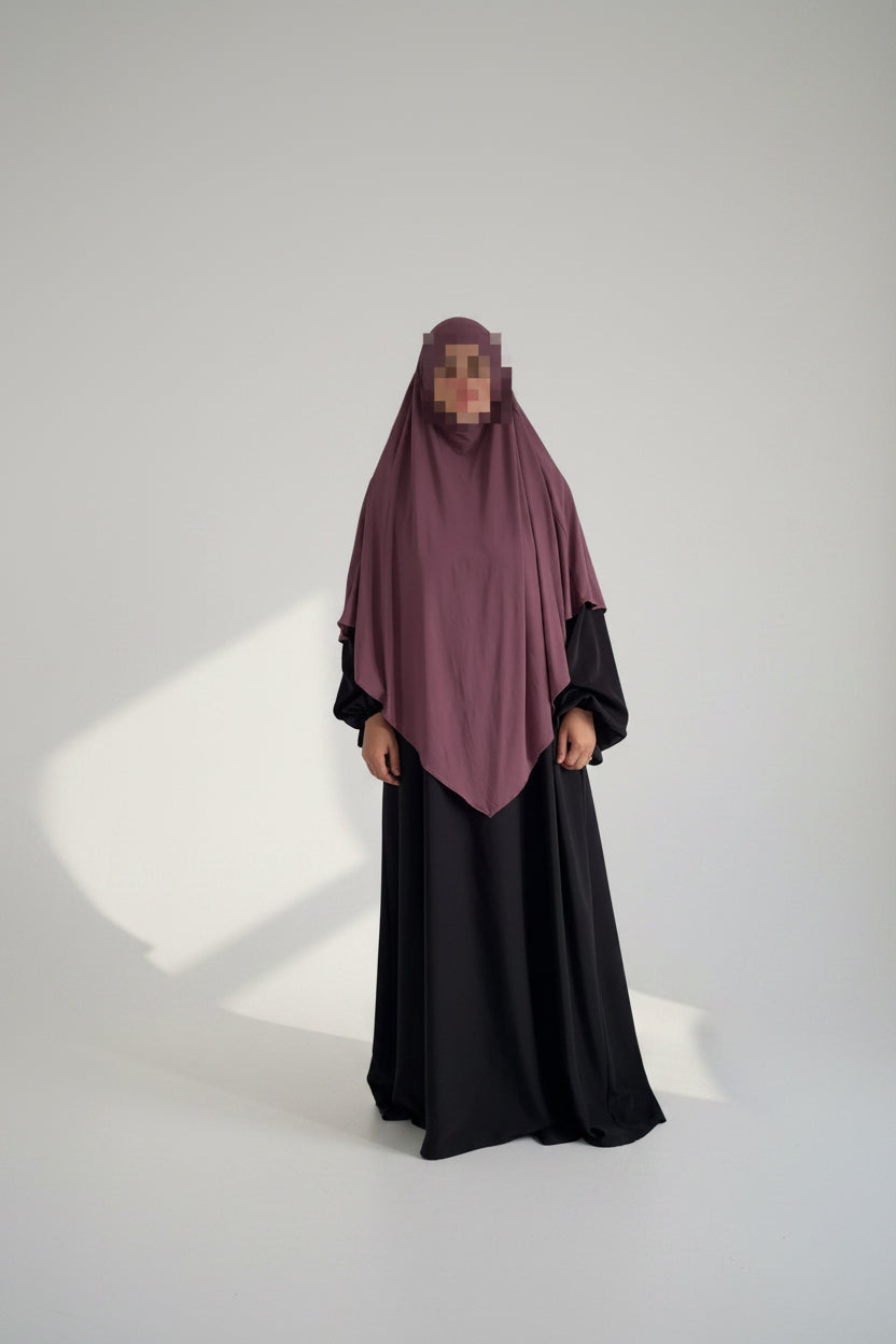 Everyday Bamboo Jersey Khimar – Lightweight, Breathable &amp; Comfortable