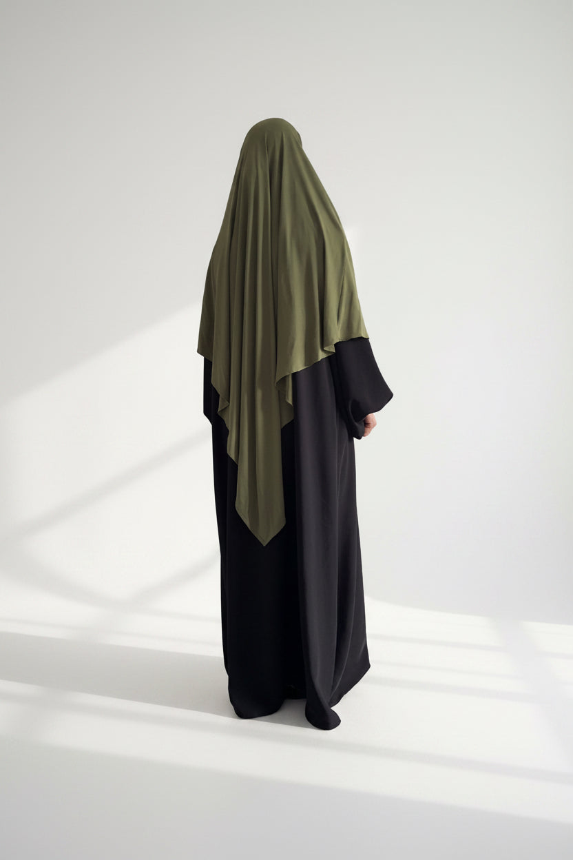 Everyday Bamboo Jersey Khimar – Lightweight, Breathable & Comfortable