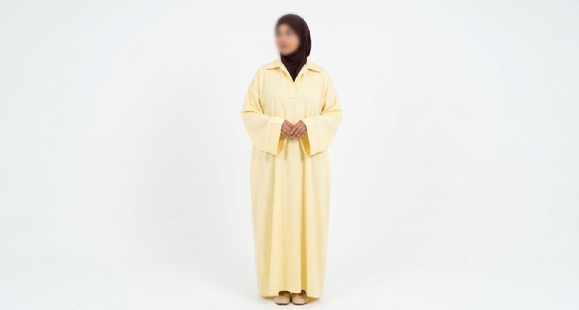 Oversized Tencel Abaya Dress – Jasminah | Eco-Friendly Modest Maxi