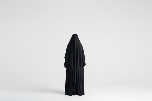 Maxi Jersey Khimar - Premium Khimar Hijab - Modest Jersey Khimar