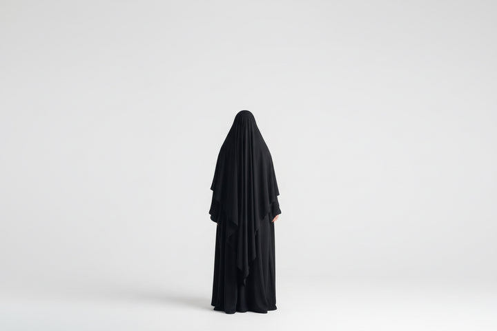 Maxi Jersey Khimar - Premium Khimar Hijab - Modest Jersey Khimar