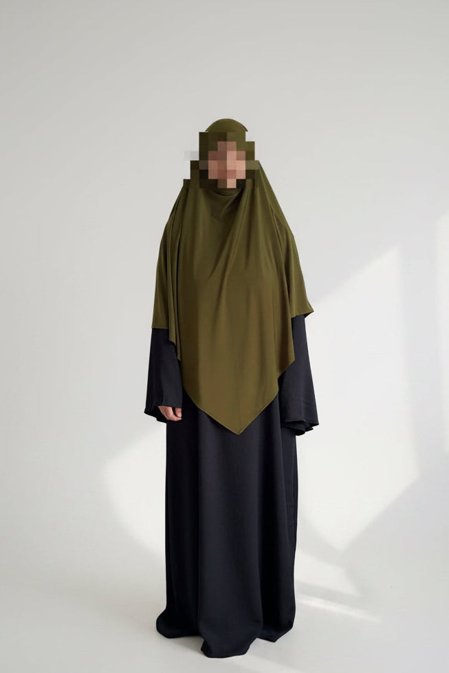 Premium Jersey Khimar – Everyday Elegance &amp; Structured Comfort
