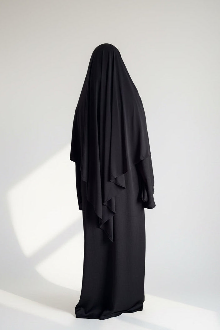 Premium Jersey Khimar – Everyday Elegance &amp; Structured Comfort