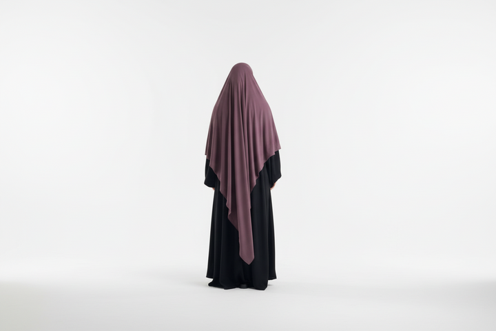 Maxi Bamboo Jersey Khimar – Full Coverage &amp; Flowy Comfort