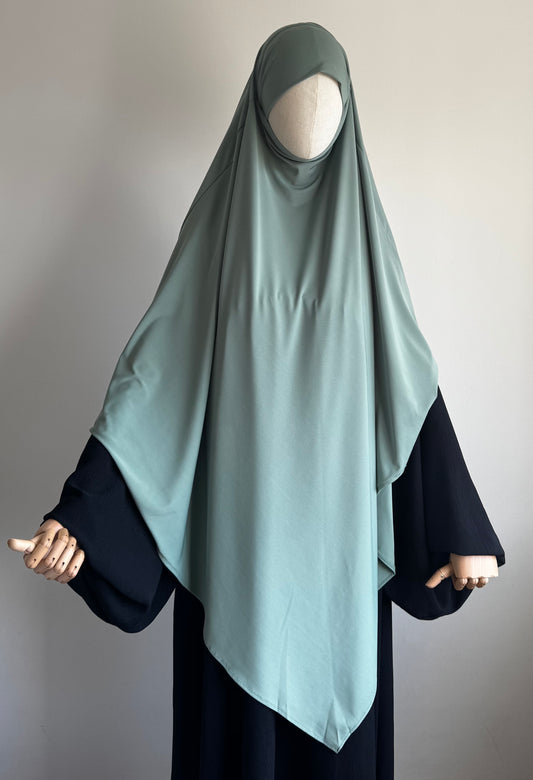 Maxi Mint Green Premium Jersey Khimar