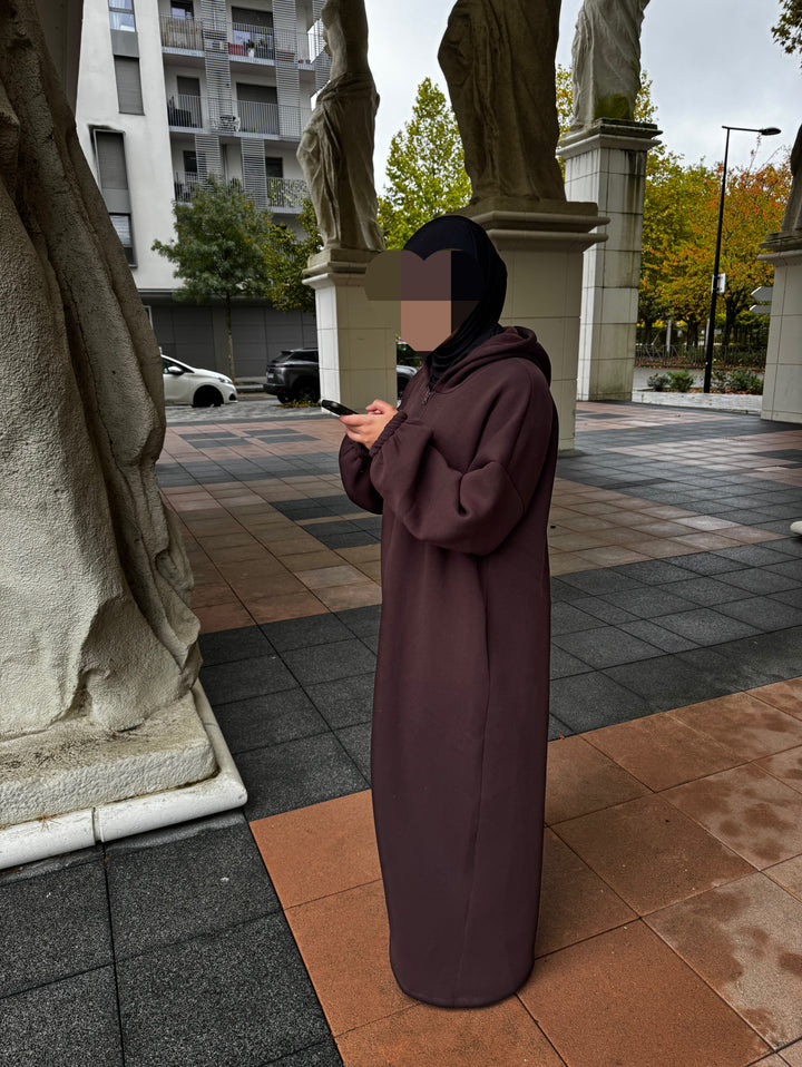Hoodaya – Full Zip Modest Hooded Abaya