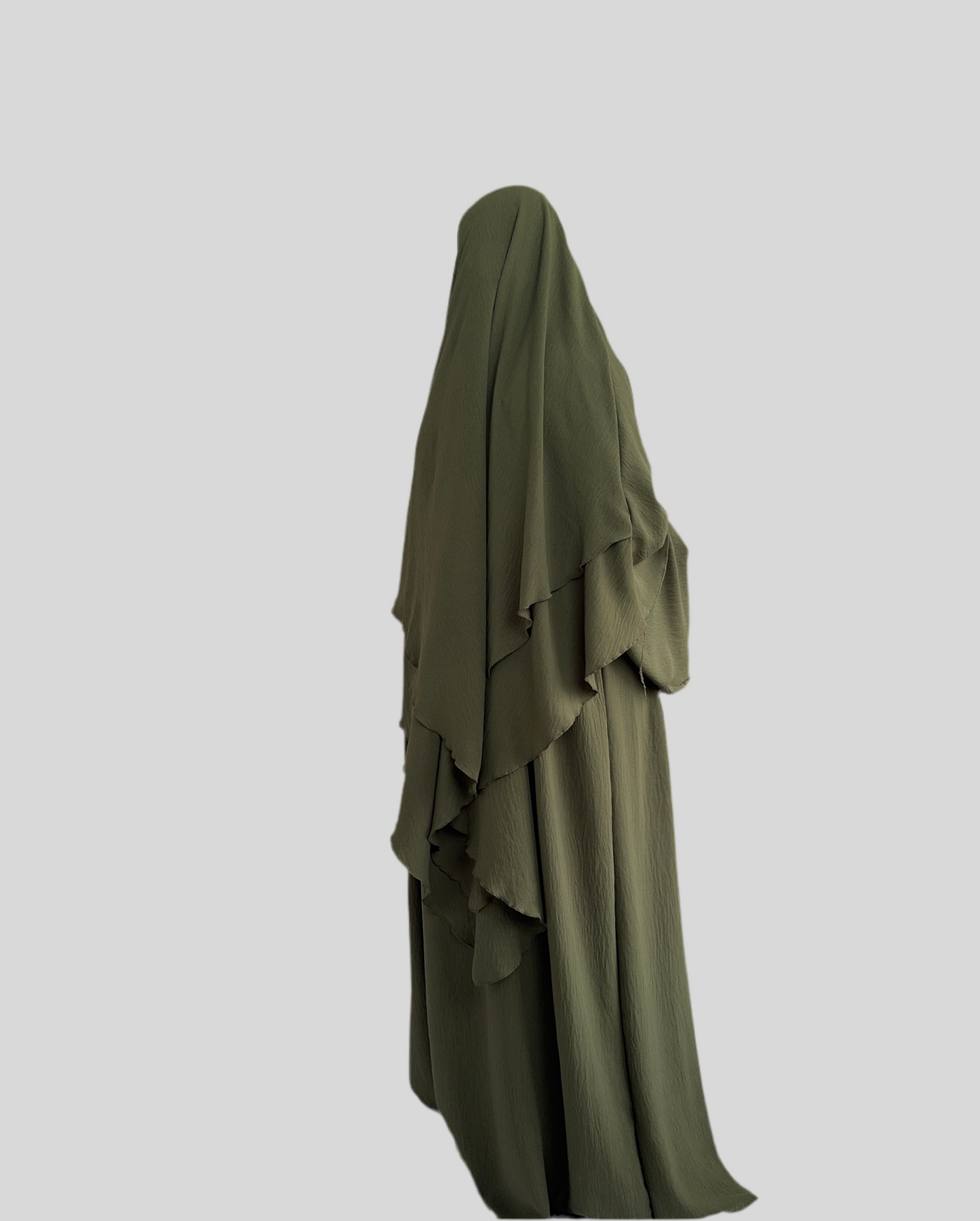 Kaki Abaya & Khimar Set ASSIYA