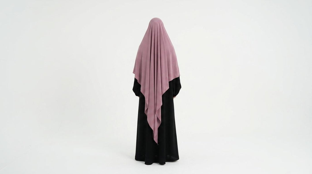 Maxi Bamboo Jersey Khimar – Full Coverage &amp; Flowy Comfort