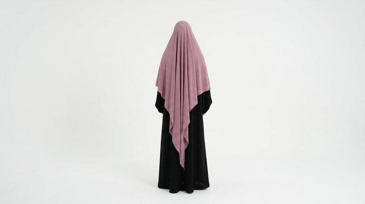 Maxi Bamboo Jersey Khimar – Full Coverage &amp; Flowy Comfort